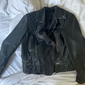 All Saints leather jacket